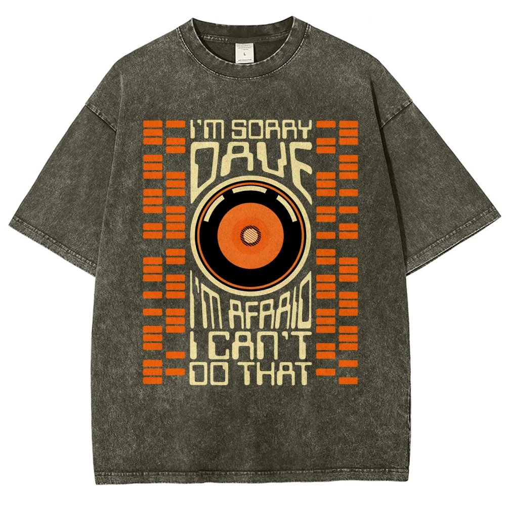 I'm Sorry Dave Vintage Distressed T-shirt