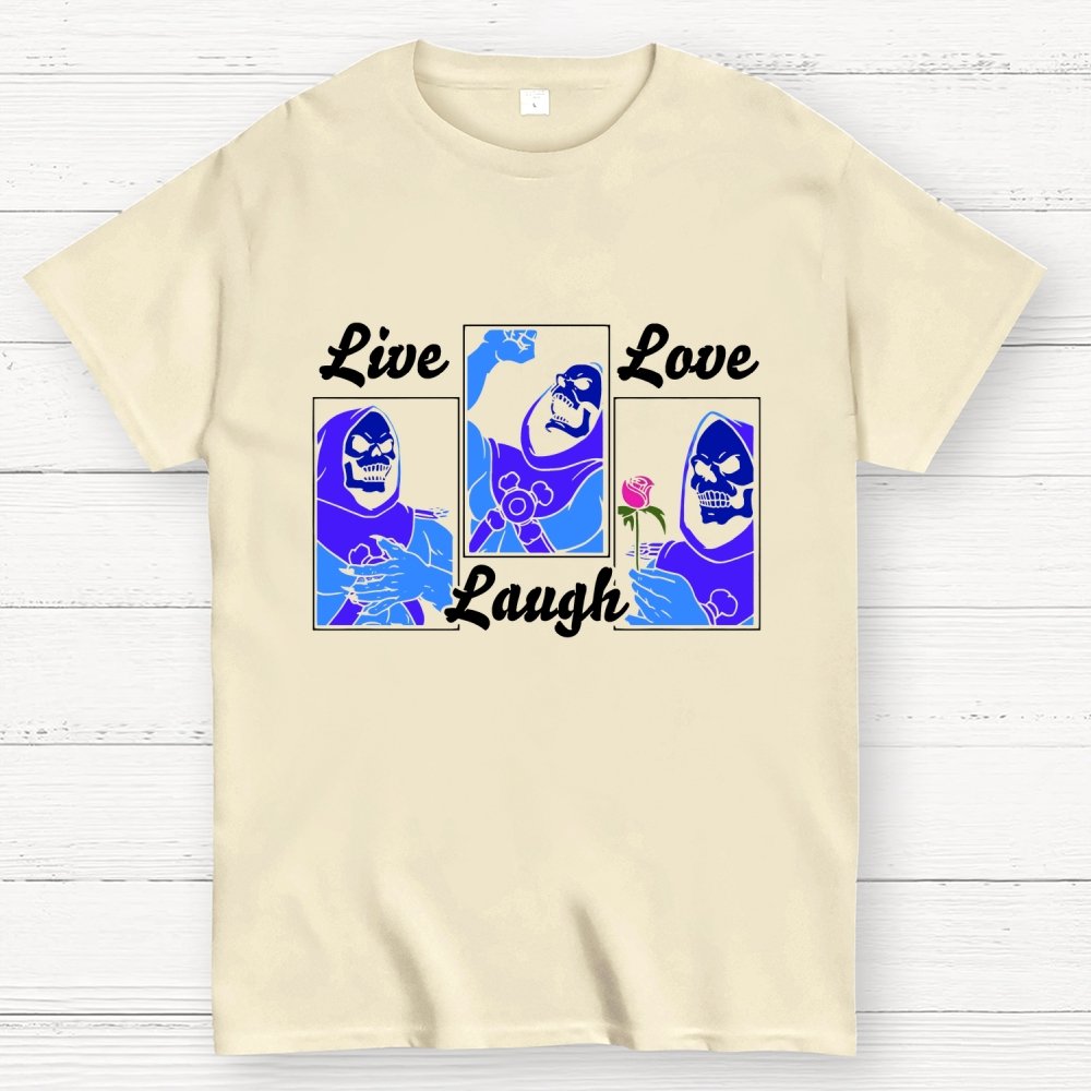 Live Laugh Love Geek T-Shirt