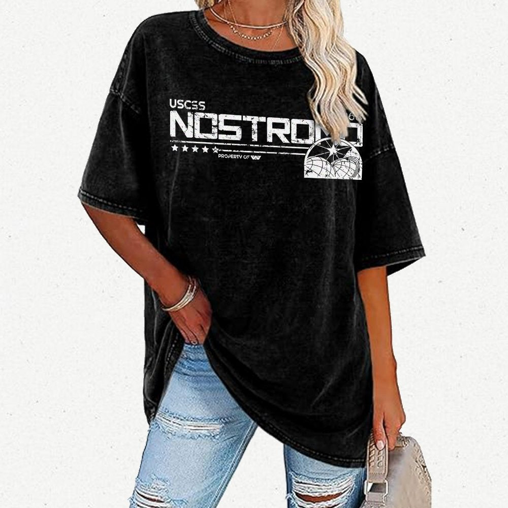 Space Crew Vintage Distressed T-shirt