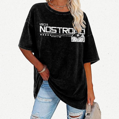 Space Crew Vintage Distressed T-shirt
