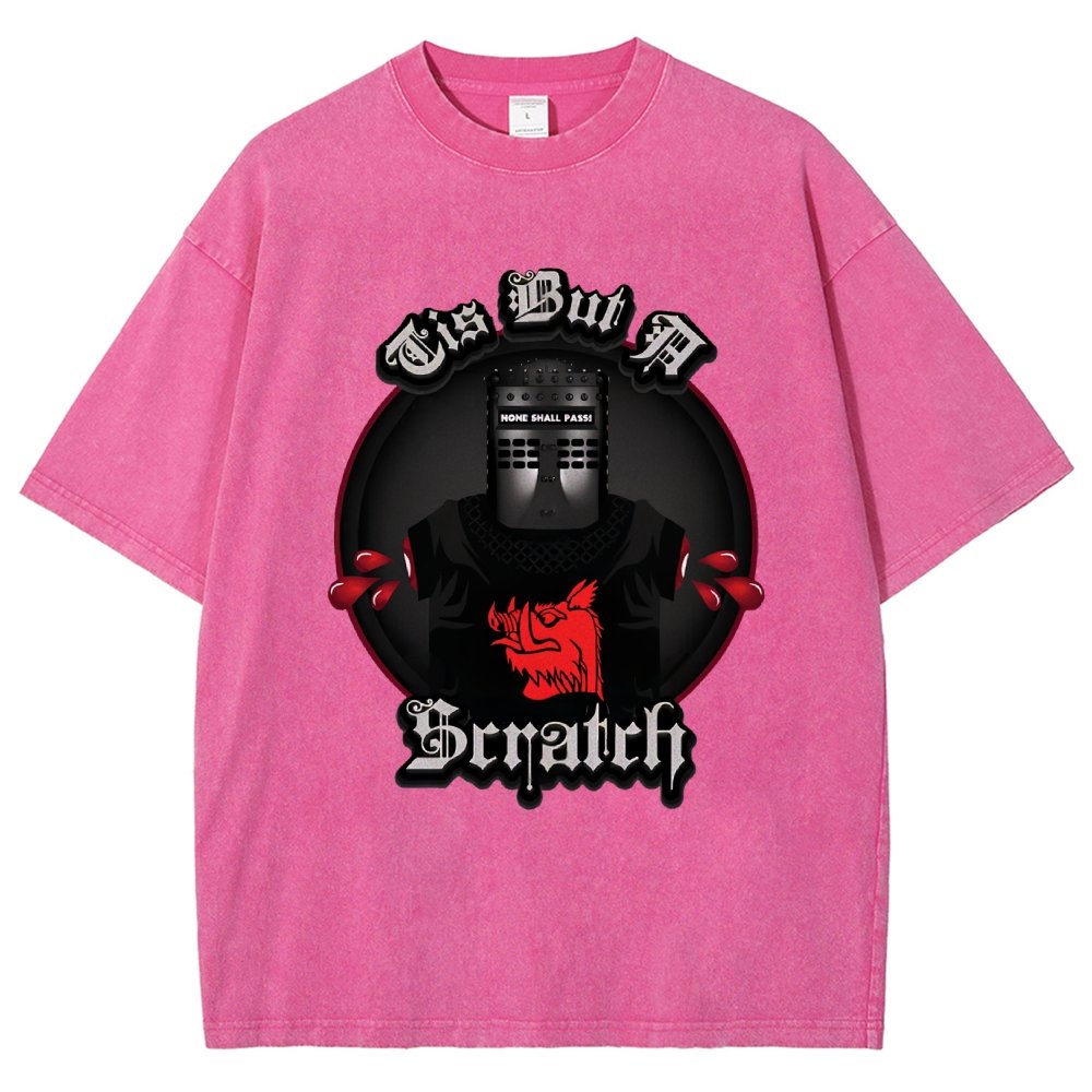 Tis But A Scratch Vintage Distressed T-shirt