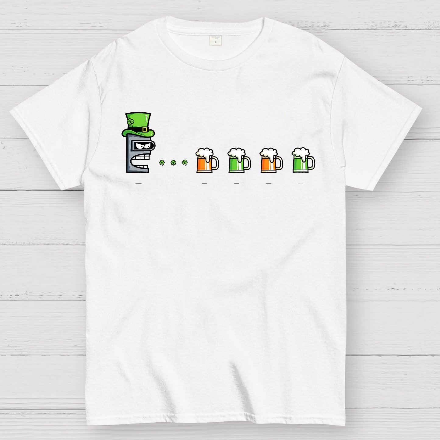 St. Patty’s Robot Geek T-Shirt