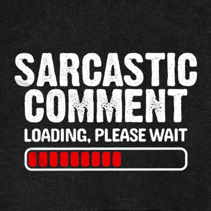 Sarcastic Comment Loading Please Wait Fun Sarcastic Humor Unisex Vintage Distressed Hoodie