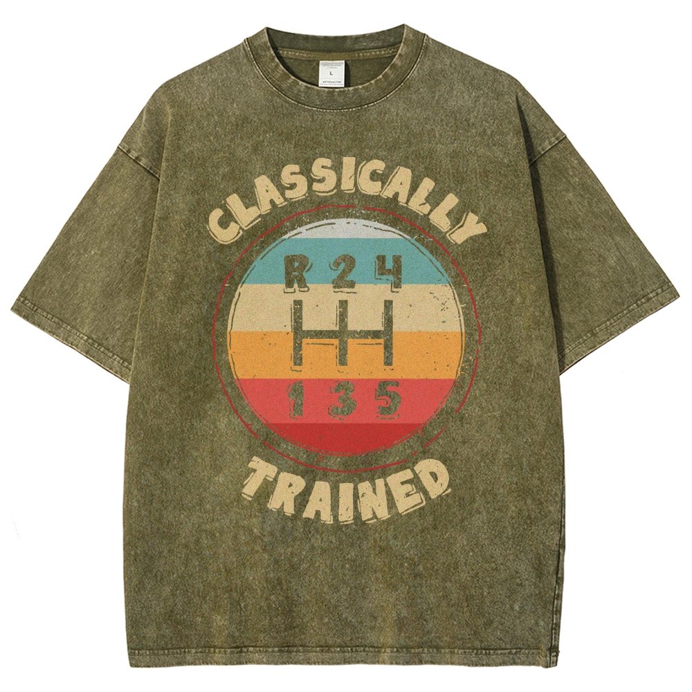 Classically Trained  Vintage Distressed T-shirt
