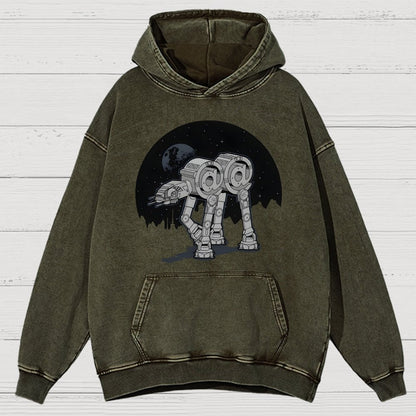 Ack…Ack… Vintage Distressed Hoodie
