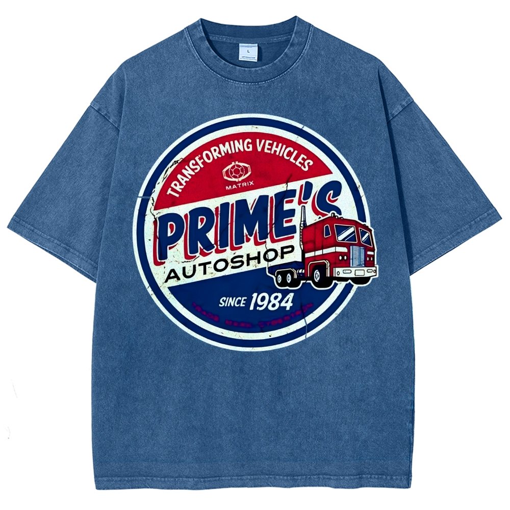 Auto Repair Shop Vintage Distressed T-shirt