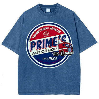 Auto Repair Shop Vintage Distressed T-shirt
