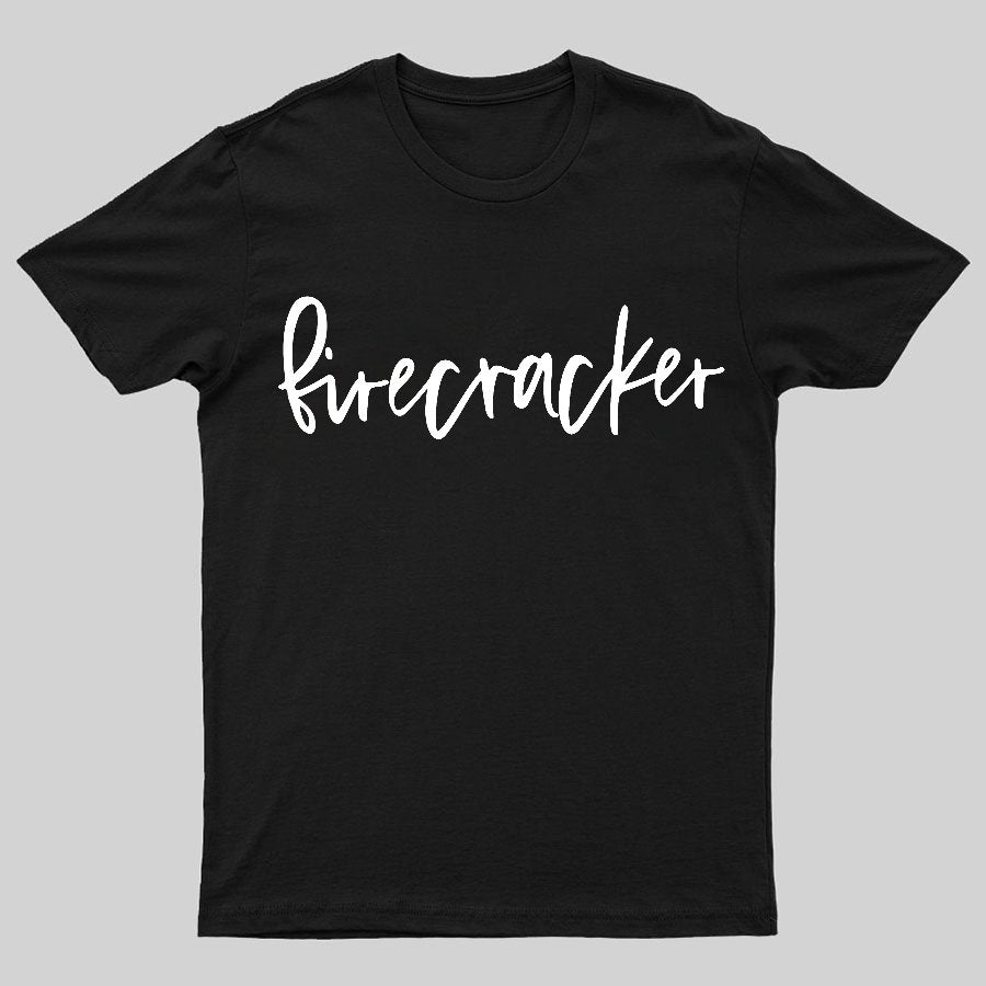 Firecracker 4th Of July Geeky T-Shirt