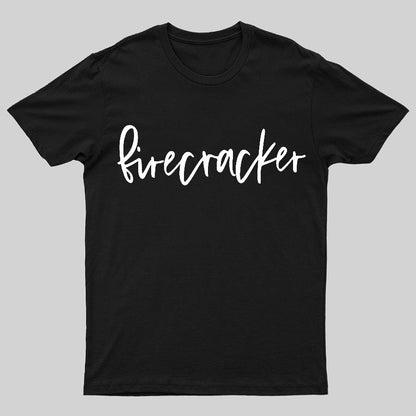 Firecracker 4th Of July Geeky T-Shirt