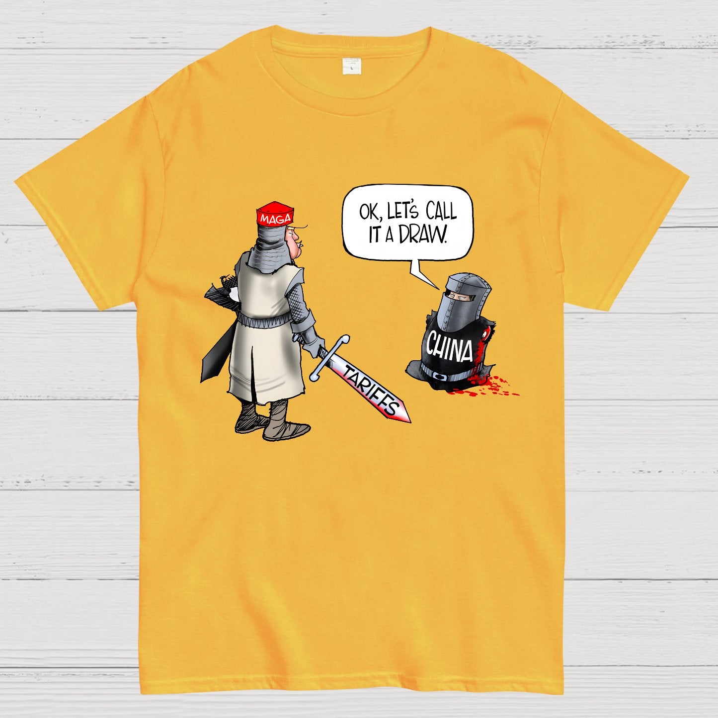 The Holy Grail Tariffs Geek T-Shirt