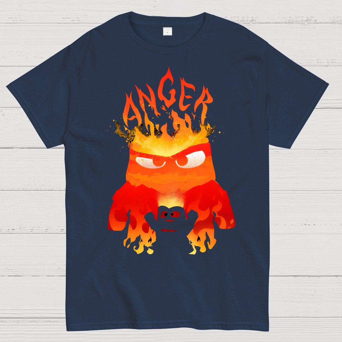 Anger Fire Geek T-Shirt