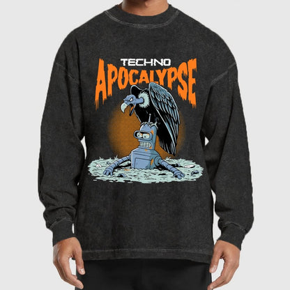 Washed Long Sleeve Tee 2507000354
