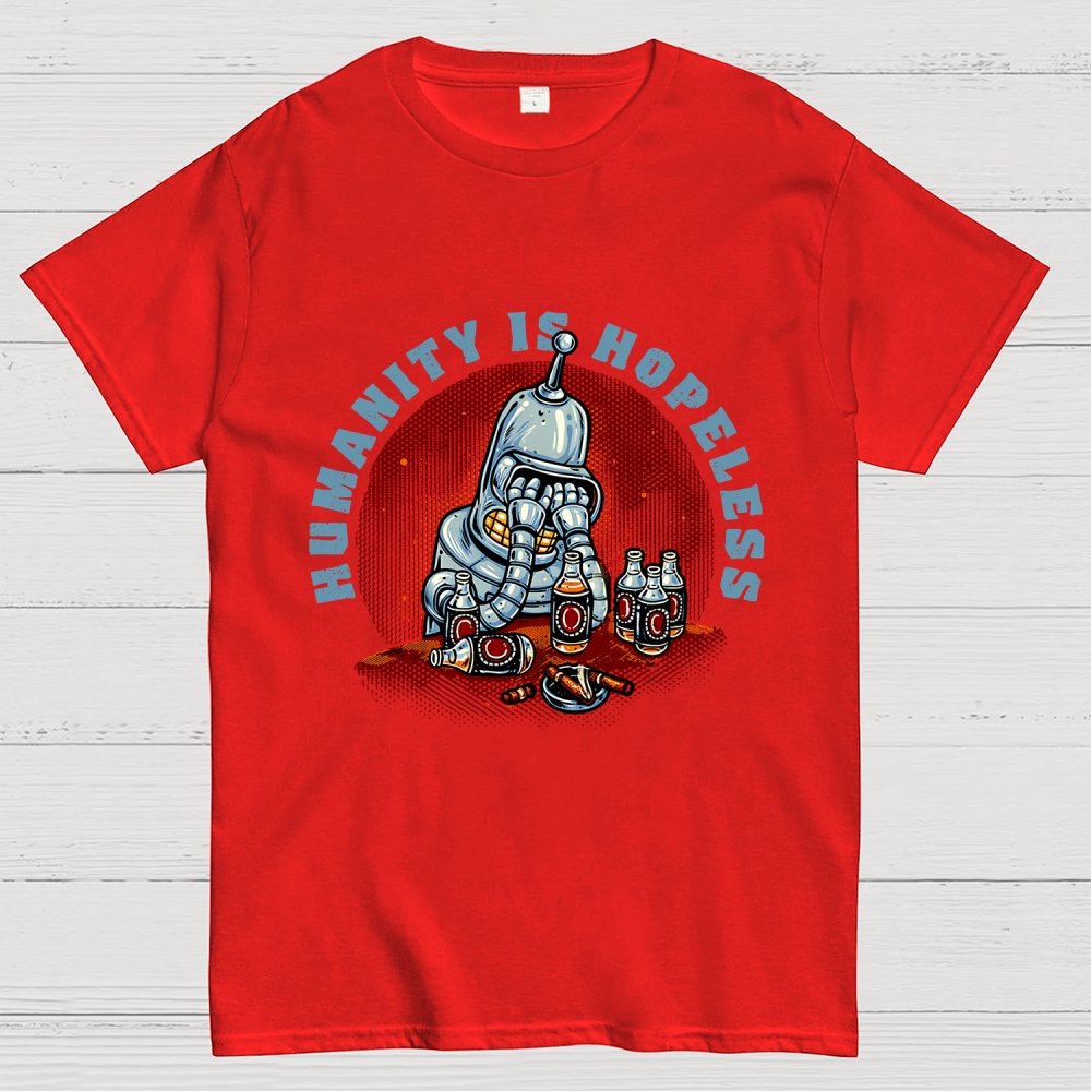 Humanity Is Hopeless Geek T-Shirt