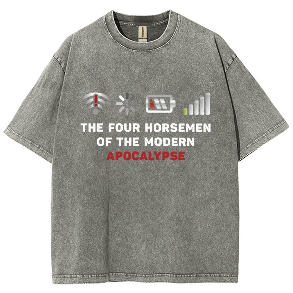 Four Horsemen Vintage Distressed T-shirt