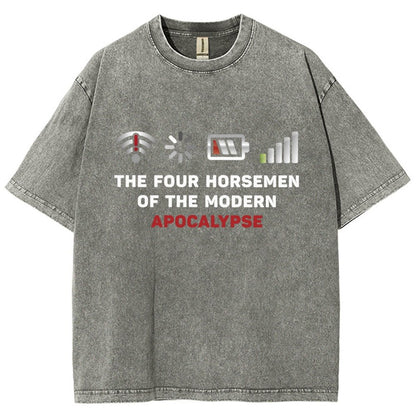 Four Horsemen Vintage Distressed T-shirt