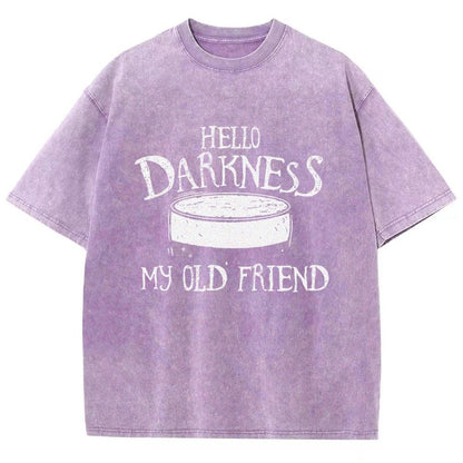 Hello Darkness Brew Vintage Distressed T-shirt