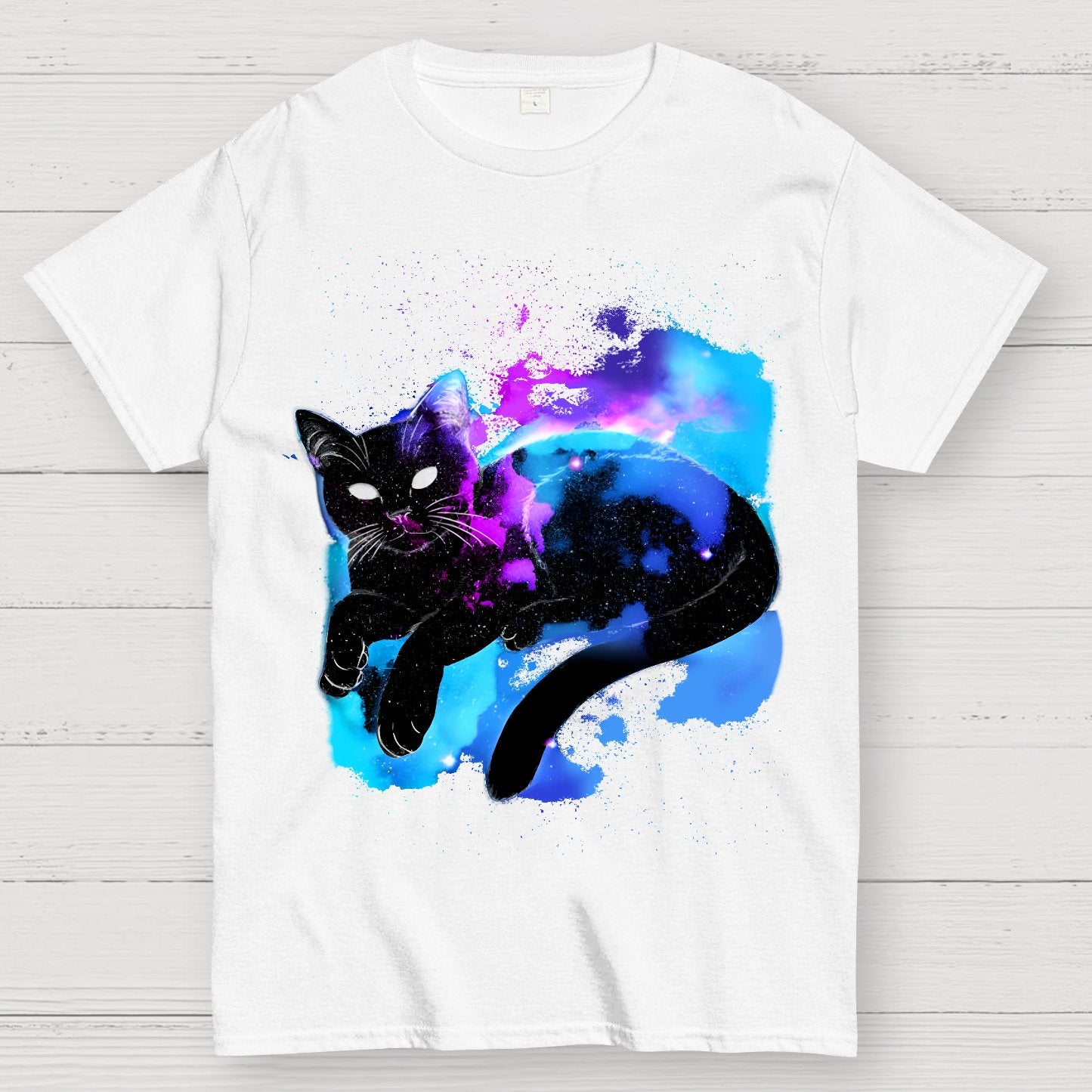 Space Cat Geek T-Shirt