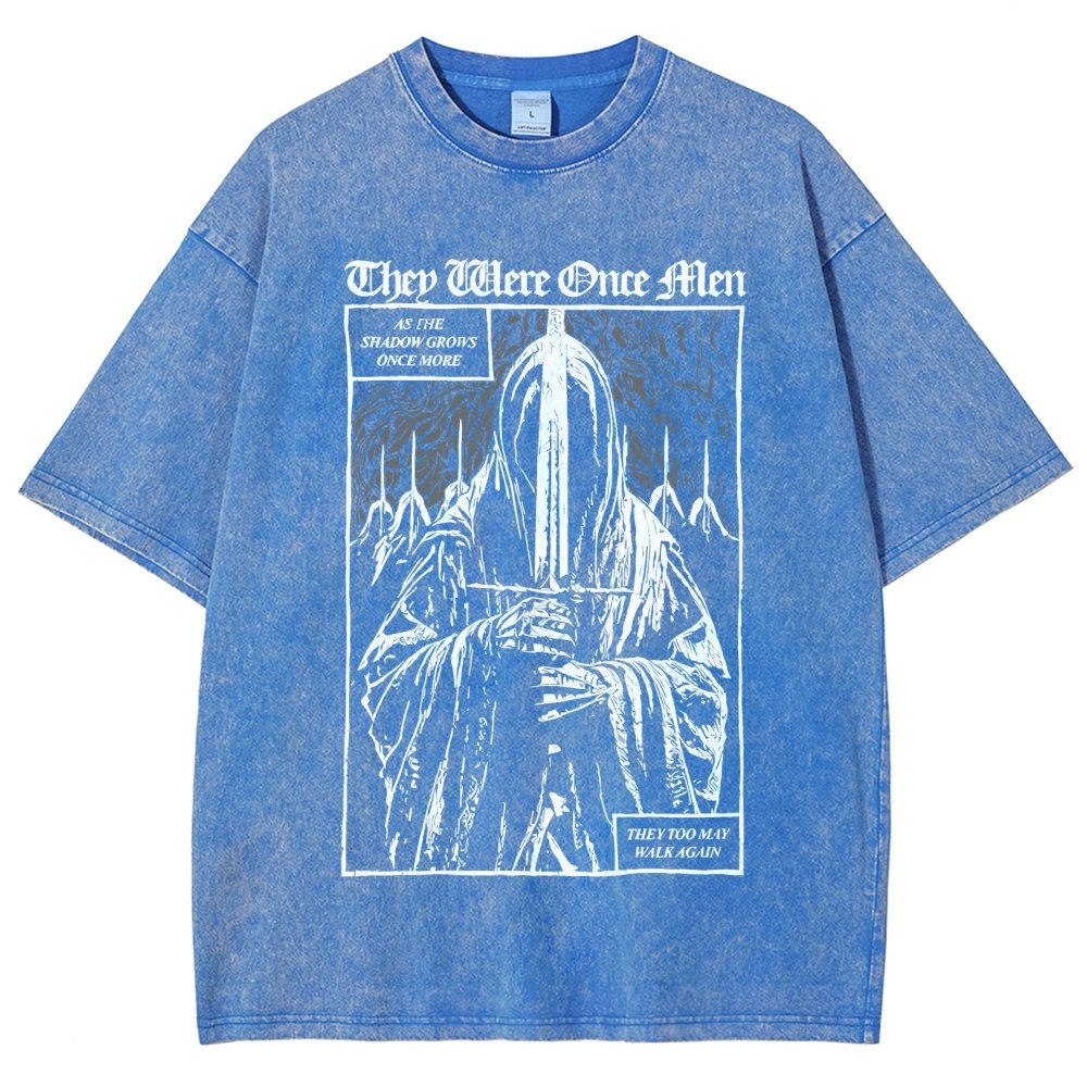 They Were Once Men Vintage Distressed T-shirt