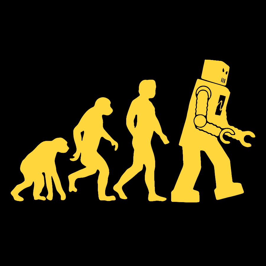 From Ape To Robot Geek T-Shirt