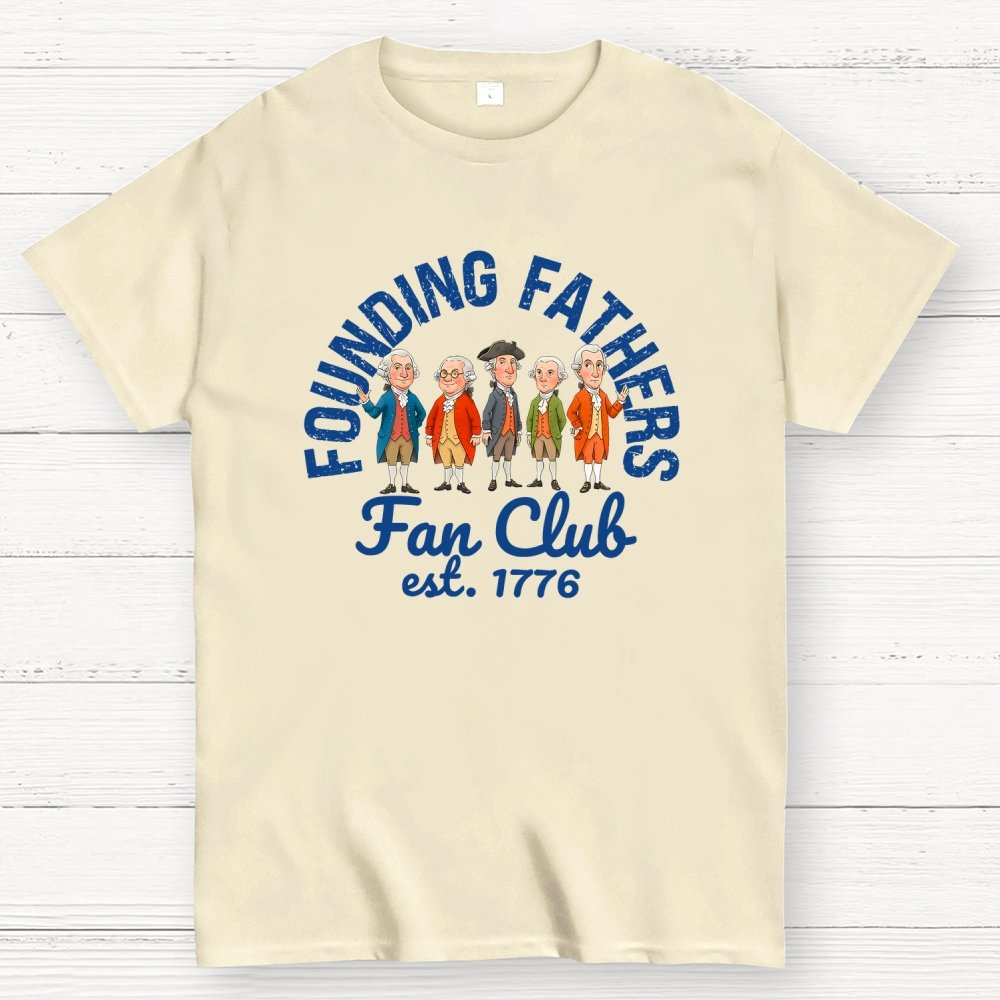 American Founding Fathers Fan Club Geek T-Shirt