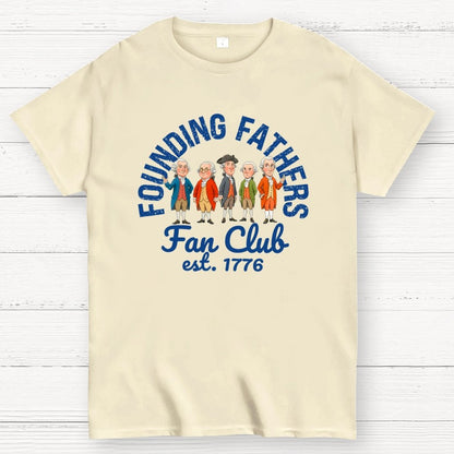 American Founding Fathers Fan Club Geek T-Shirt