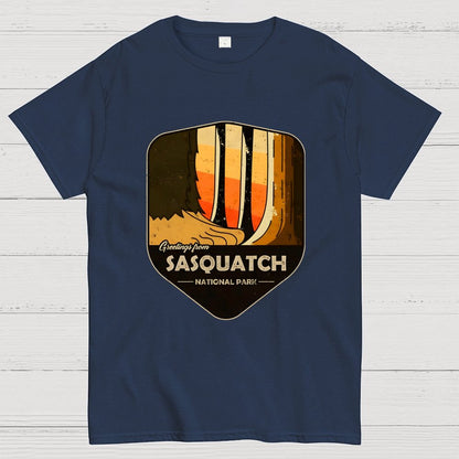 Big Foot Souvenirs Geek T-Shirt