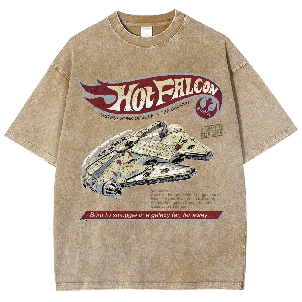 Hot Falcon Vintage Distressed T-shirt