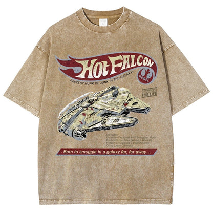 Hot Falcon Vintage Distressed T-shirt