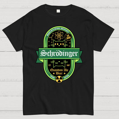 Schrodinger Quantum Ale Beer Geek T-Shirt