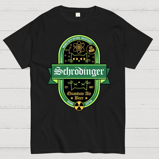 Schrodinger Quantum Ale Beer Geek T-Shirt