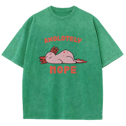 Axo Nope Vintage Distressed T-shirt
