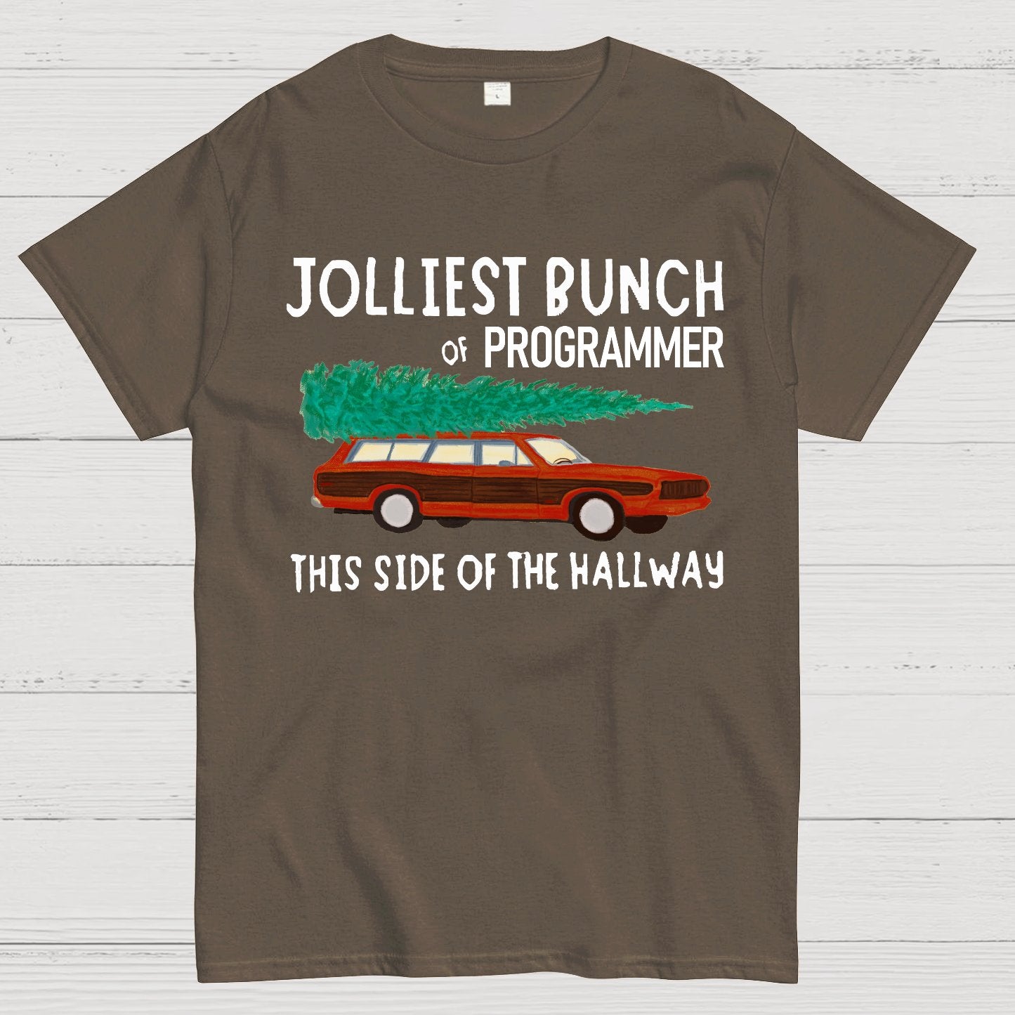 Jolliest Bunch Of Programmer This Side Of The Hallway Geek T-Shirt