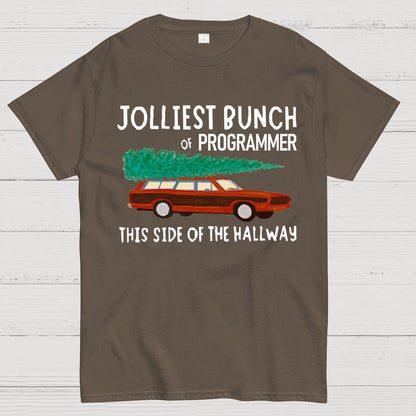 Jolliest Bunch Of Programmer This Side Of The Hallway Geek T-Shirt