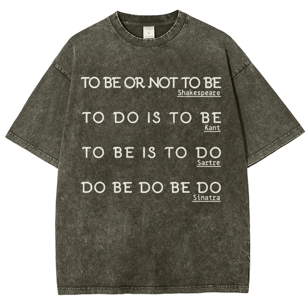 Philosophical lyric Poetic Crooner Classic Vintage Distressed T-shirt