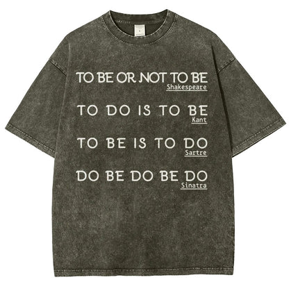Philosophical lyric Poetic Crooner Classic Vintage Distressed T-shirt
