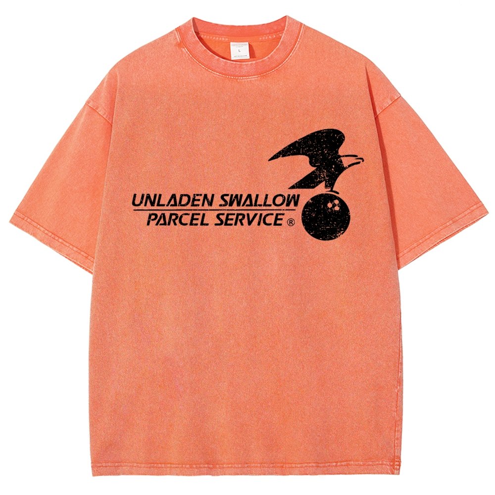 Unladen Swallow Shipping Service Vintage Distressed T-shirt