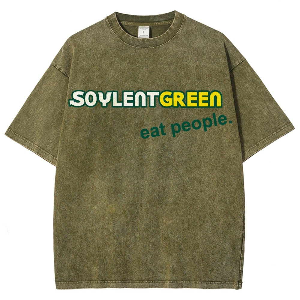 Eat People Vintage Distressed T-shirt