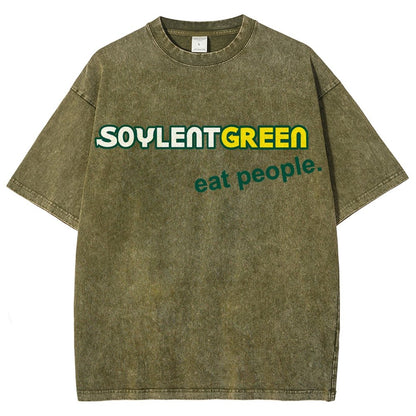 Eat People Vintage Distressed T-shirt