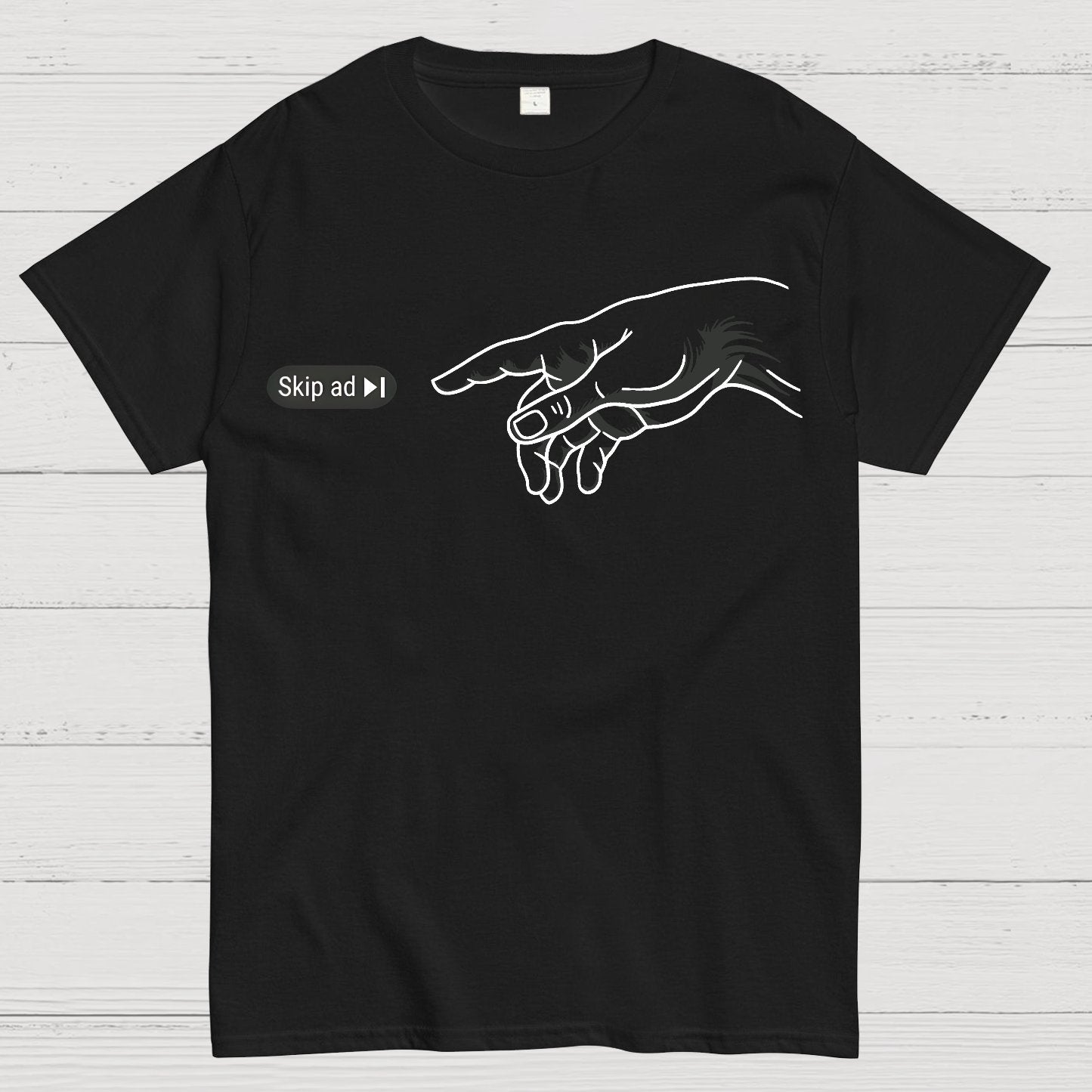 Skip Ad For God's Sake Geek T-Shirt