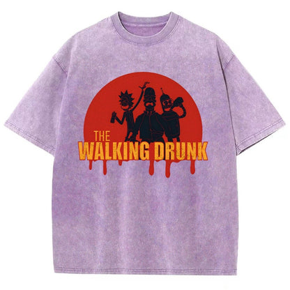 The Walking Drunk Vintage Distressed T-shirt