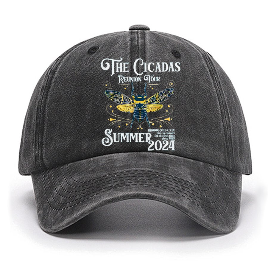 The Cicadas Reunion Tour Summer 2024 Cotton Hat