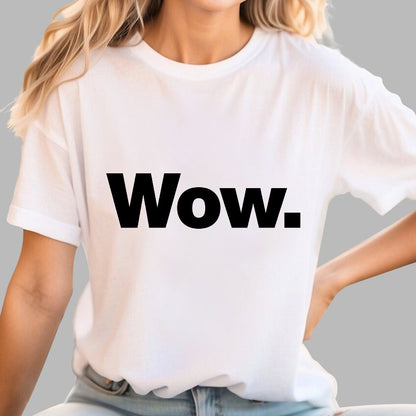 Wow. Classic Geeky T-Shirt