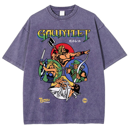 Gauntlet Retro Vintage Arcade Gaming Vintage Distressed T-shirt
