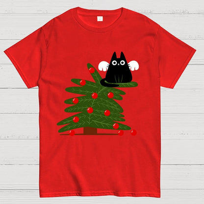 Angel Kitty Geek T-Shirt