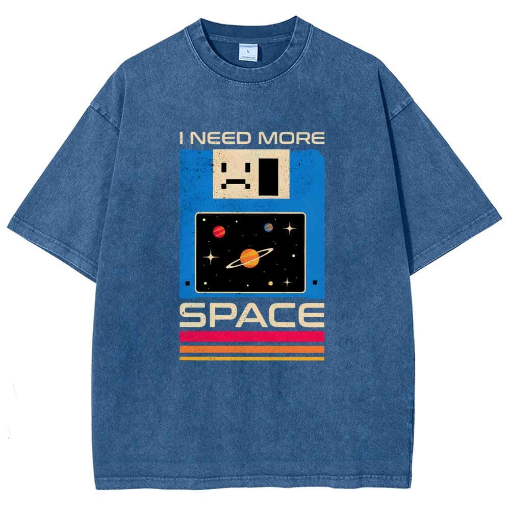 I Need More Space Vintage Distressed T-shirt