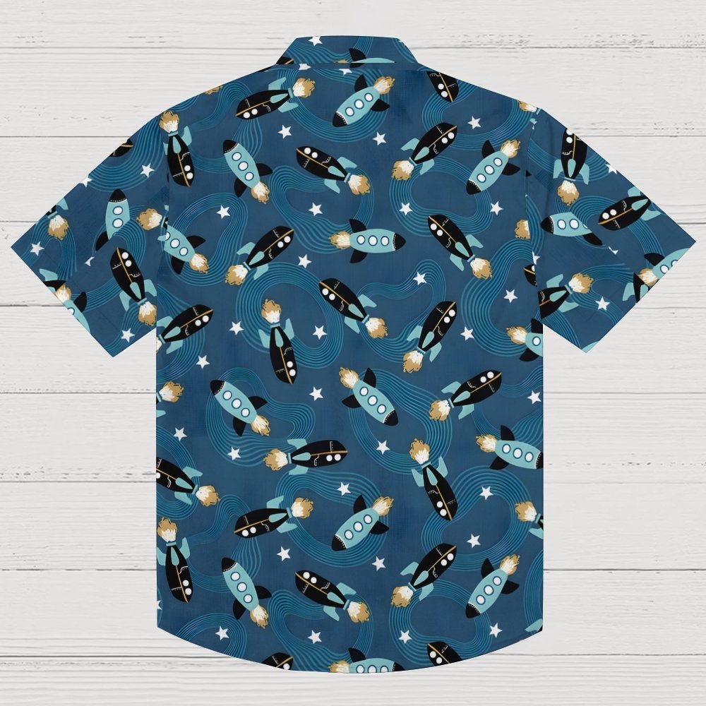 Space Planet Series Geek Hawaiian Shirt