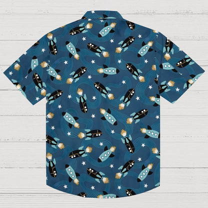 Space Planet Series Geek Hawaiian Shirt