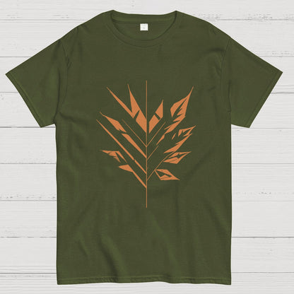 Leaves. Abstract leaves Geeky T-Shirt