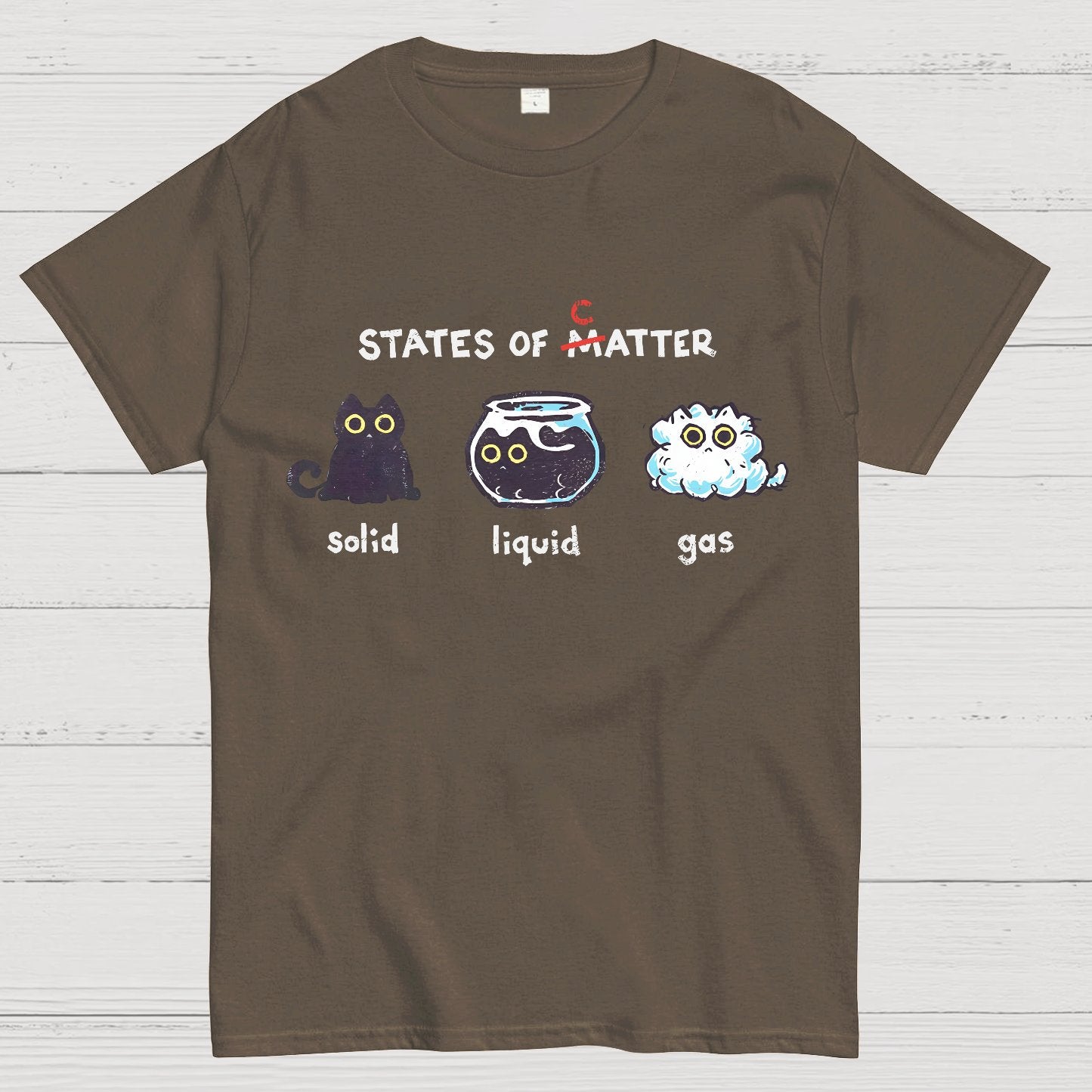 States of Catter Geek T-Shirt