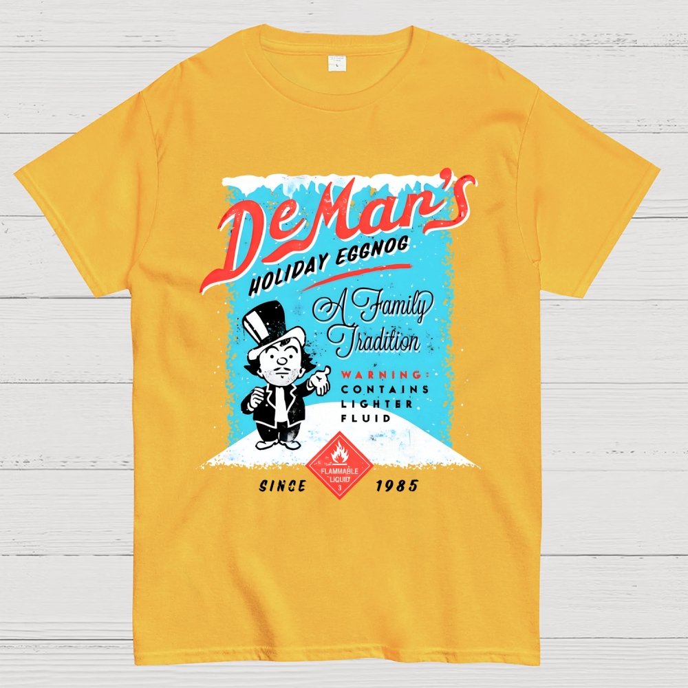 Charles DeMar's Eggnog with Lighter Fluid Geek T-Shirt
